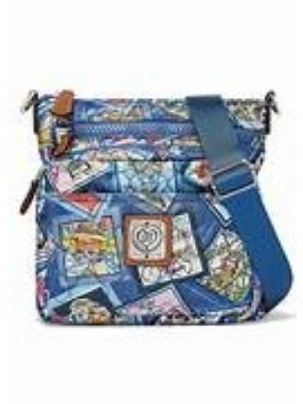 Brighton Kallista Messenger Passport Crossbody  Lightweight  $295 H5472P w/cover